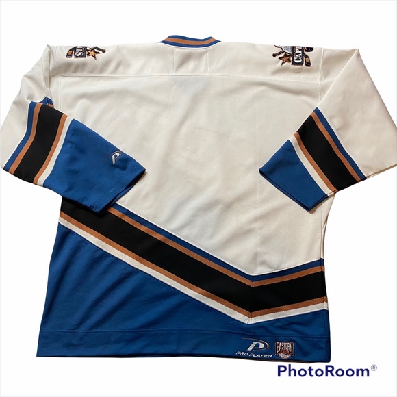 Vintage NHL Washington Capitals Jersey Mens XL White Pro Player 2001-2002 - Picture 5 of 12